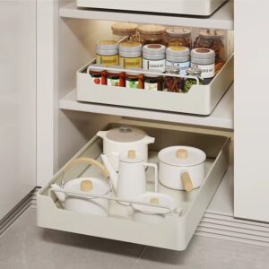 Metal Pull-Out Kitchen Storage Tray